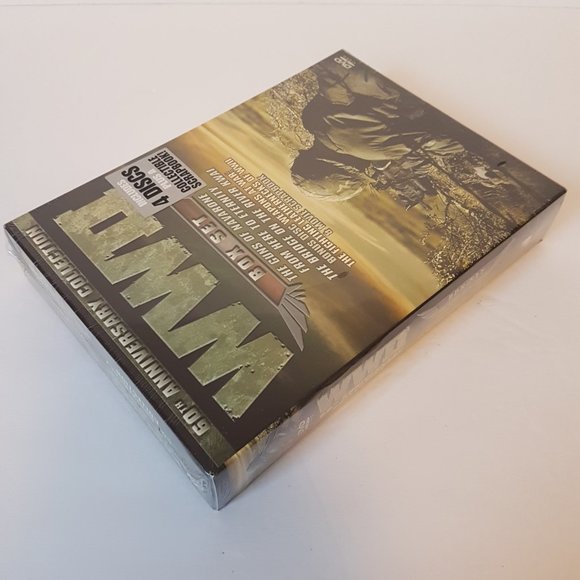 WWII 60th Anniversary Collection DVD Box Set Military War Movies Action HIstory - Picture 6 of 13
